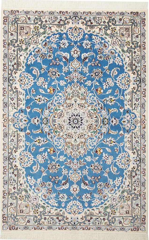 Nain Tappeto 100x150 (Iran) Annodato A Mano