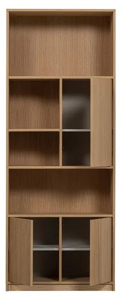 Libreria modulare in rovere naturale 77x199 cm Modulair - vtwonen