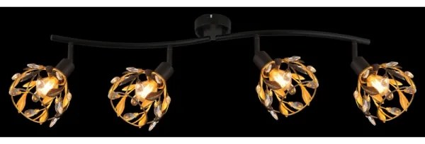 Globo 15759-4 - Faretto MIKA 4xE14/25W/230V