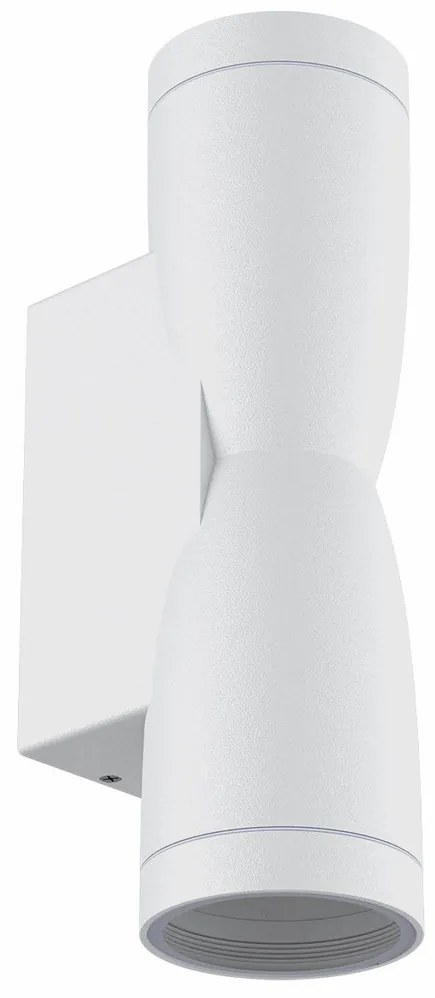 Applique Conica a Clessidra Bidirezionale IP65 GU10 - Bianca