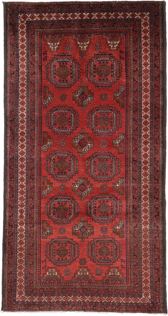 Beluch Tappeto 190x100 (Iran) Annodato A Mano