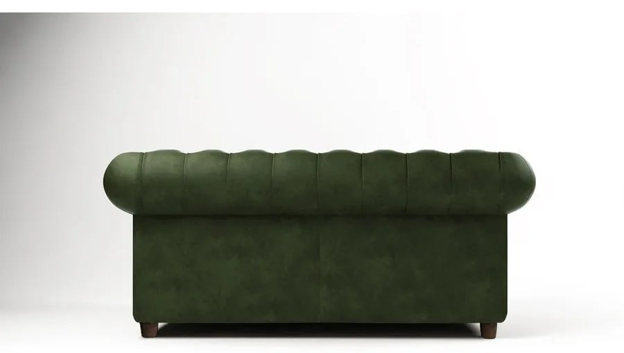 Divano in velluto verde scuro 178 cm Cambridge - Ropez