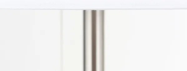 Orion LA 4-1205/1 - Lampada da tavolo con porta USB LUDWIG 1xE27/40W/230V bianco/cromo