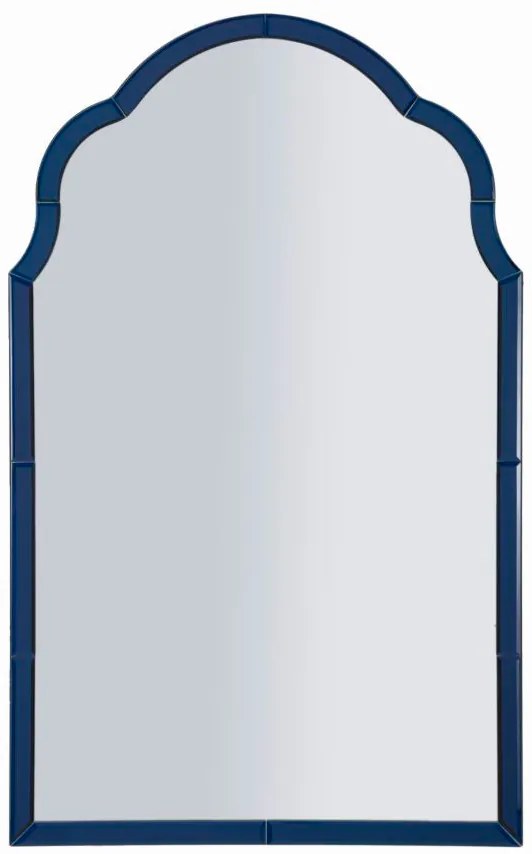 Specchio Da Muro Tangersi Blu Cm 62X1X100 Elegante