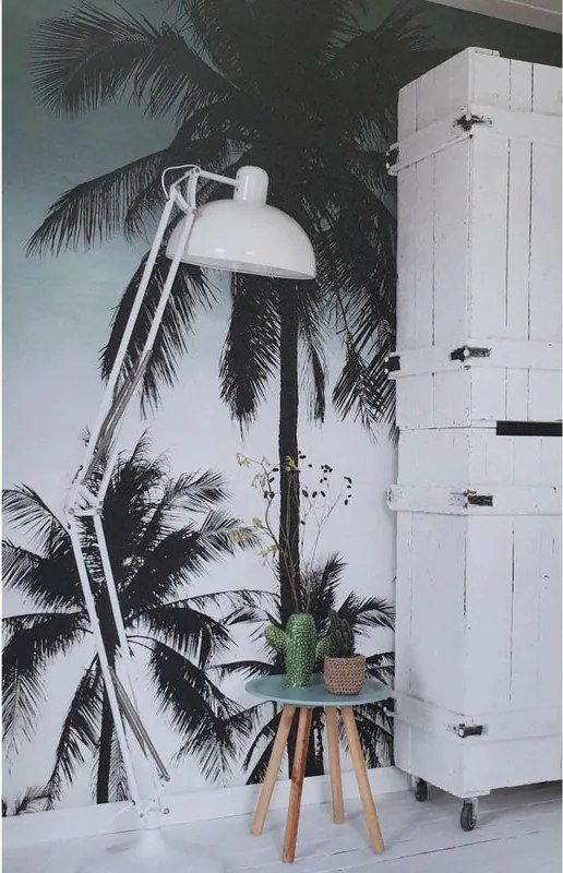 Fotomurale ESTA Palme, nero 186X280 cm