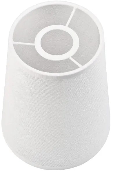 Paralume di ricambio ANTONIO E14 150x120 mm bianco