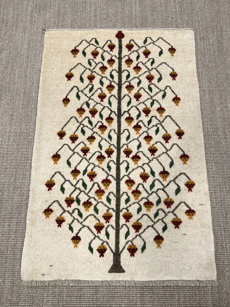 Gabbeh Tappeto persiano 80 x 120 Beige (Iran) Annodato A Mano