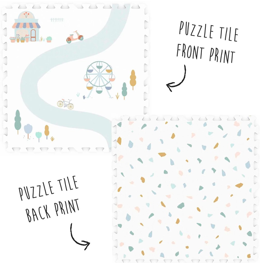 Play&Go EEVAA tappeto da gioco Village