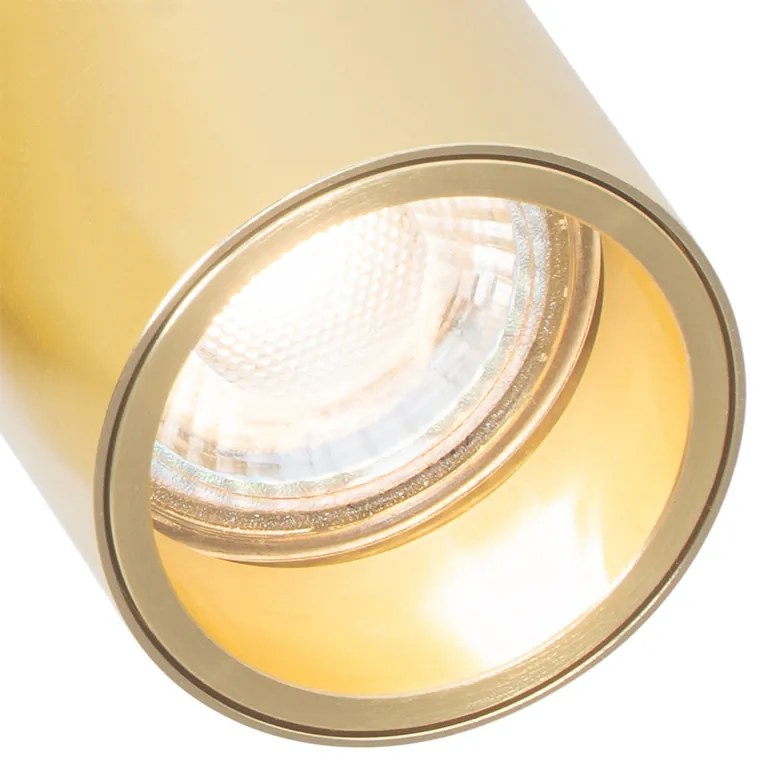 Faretto di design oro/ ottone a 2 luci orientabile - MICHAEL