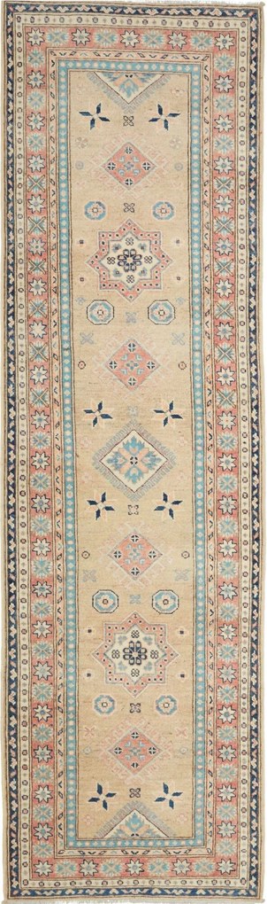 Kazak Tappeto 290x90 (Pakistan) Annodato A Mano