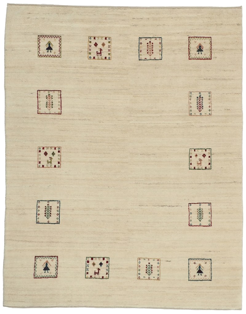 Gabbeh Tappeto persiano 150x190 (Iran) Annodato A Mano
