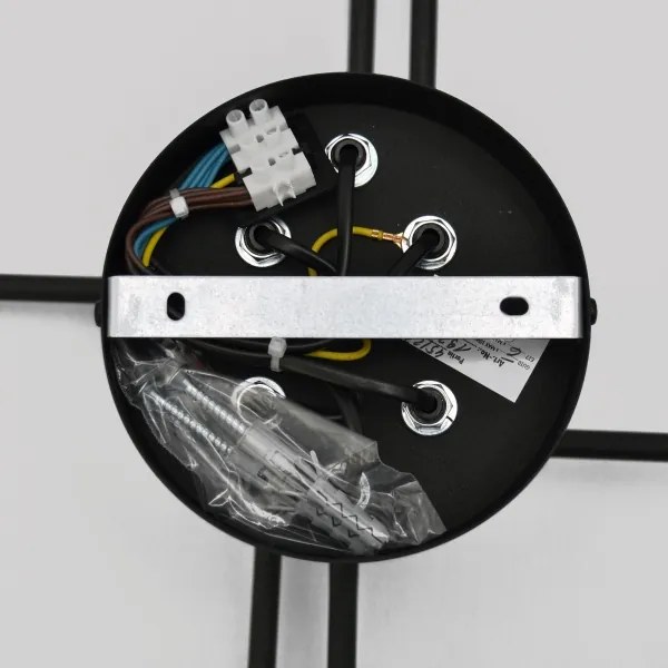 Lampadario a plafone LED TUBE 6xE27/15W/230V