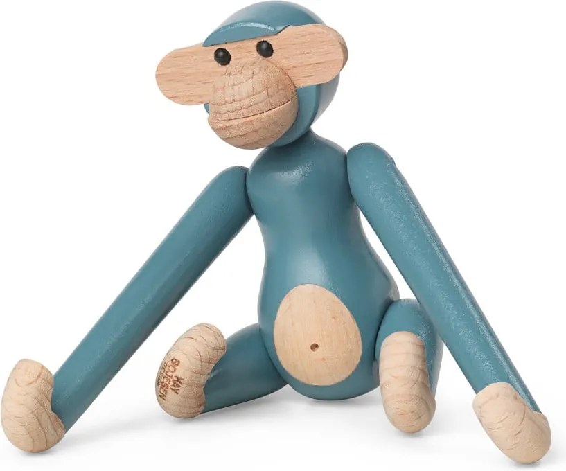 Statua in legno altezza 9,5 cm Monkey Mini - Kay Bojesen Denmark