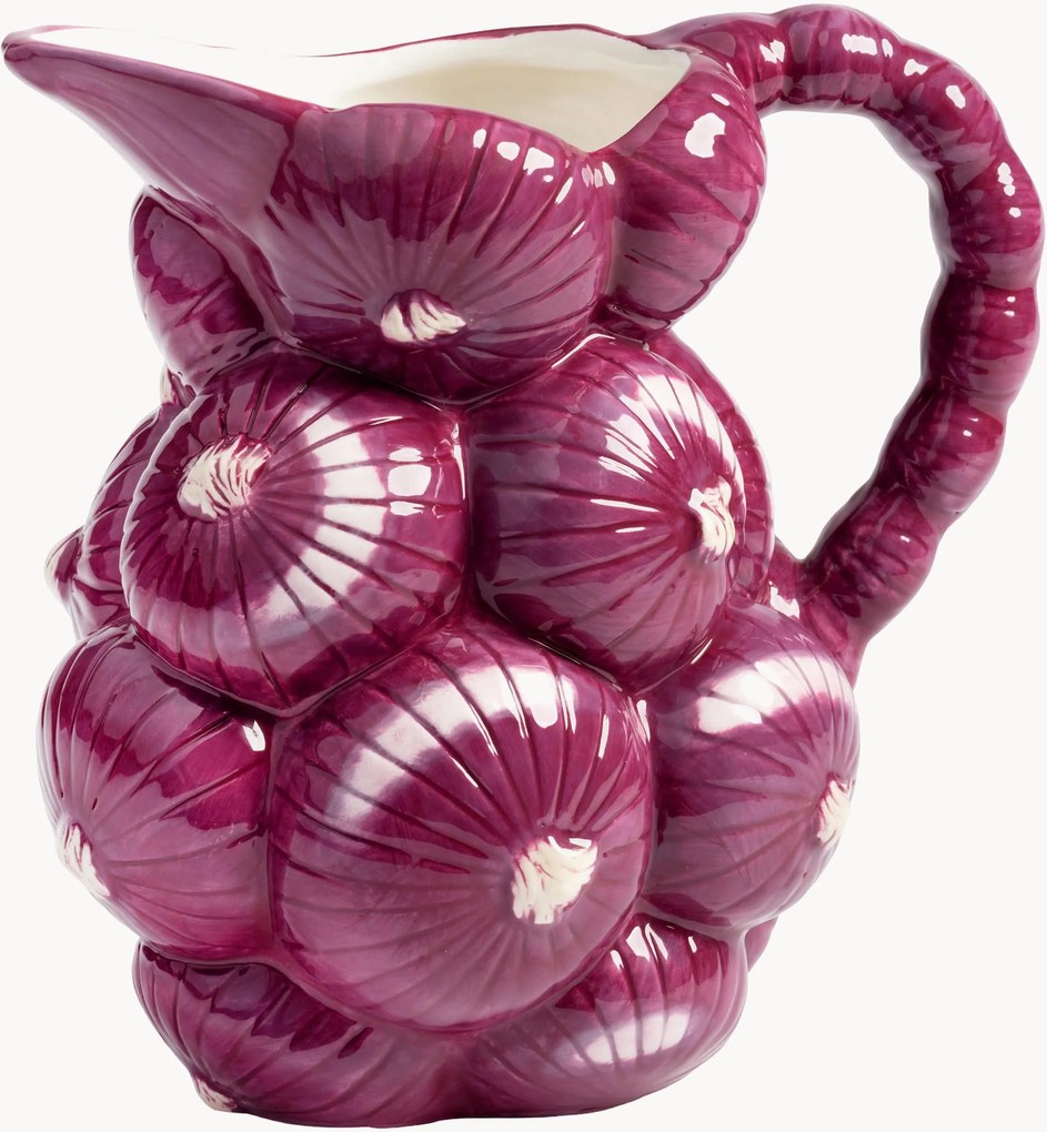 Brocca dipinta a mano Legume, 1 L