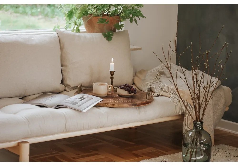 Divano bianco 200 cm Pace - Karup Design