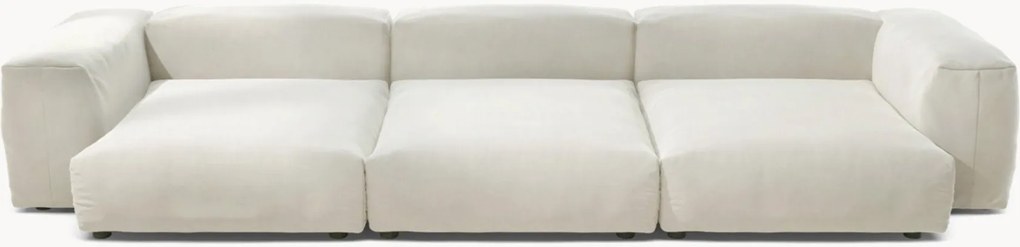 Divano componibile 4 posti in velluto Vetsak