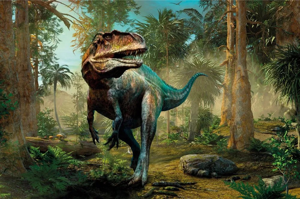 Carta da parati – Territorio dei dinosauri