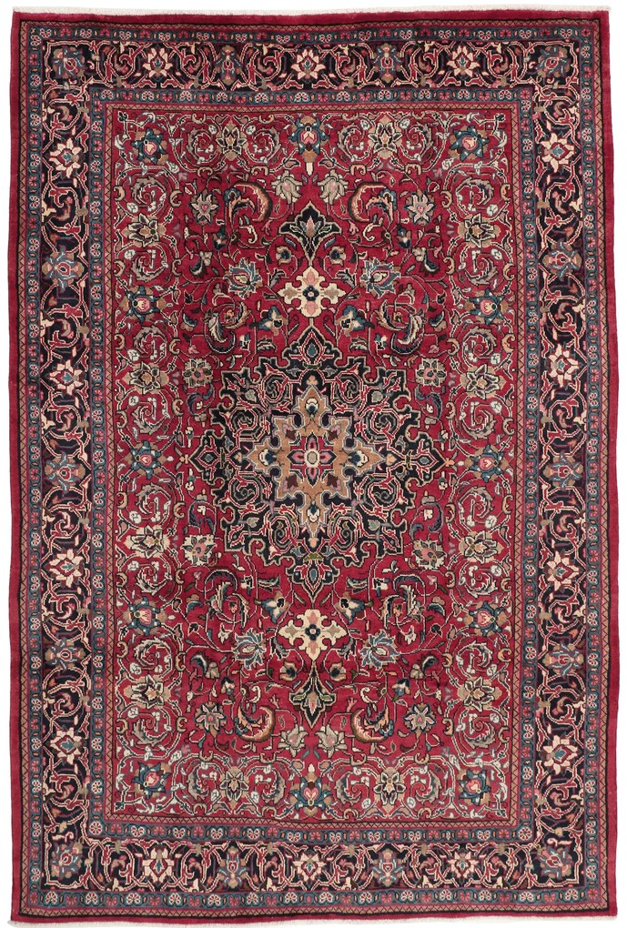 Hamedan Tappeto 320 x 210 (Iran) Annodato A Mano