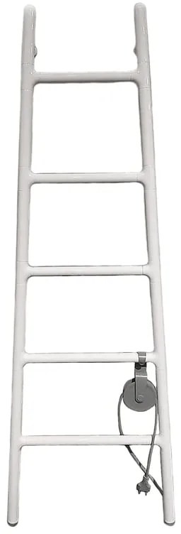 Termoarredo elettrico a fluido  SCALETTA 250 W  bianco lucido L 48 x H 139 x P 5 cm