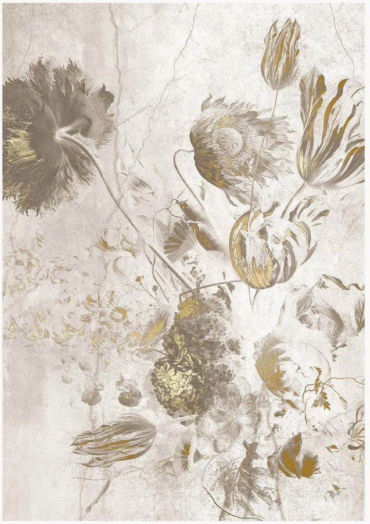 Carta da parati Frans Uyterlinde - Fresco Flowers