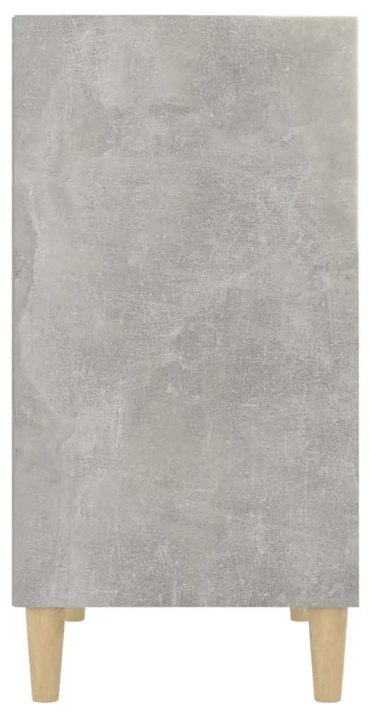 Credenza grigio cemento 57x35x70 cm in truciolato