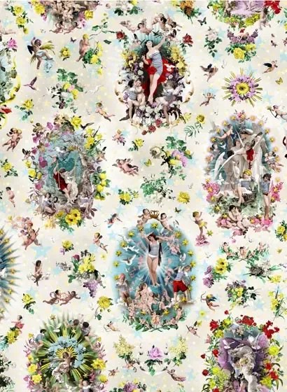 Jean Paul Gaultier Carta da parati Recreation - Multico