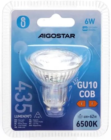 Lampadina LED GU10/6W/230V 6500K - Aigostar
