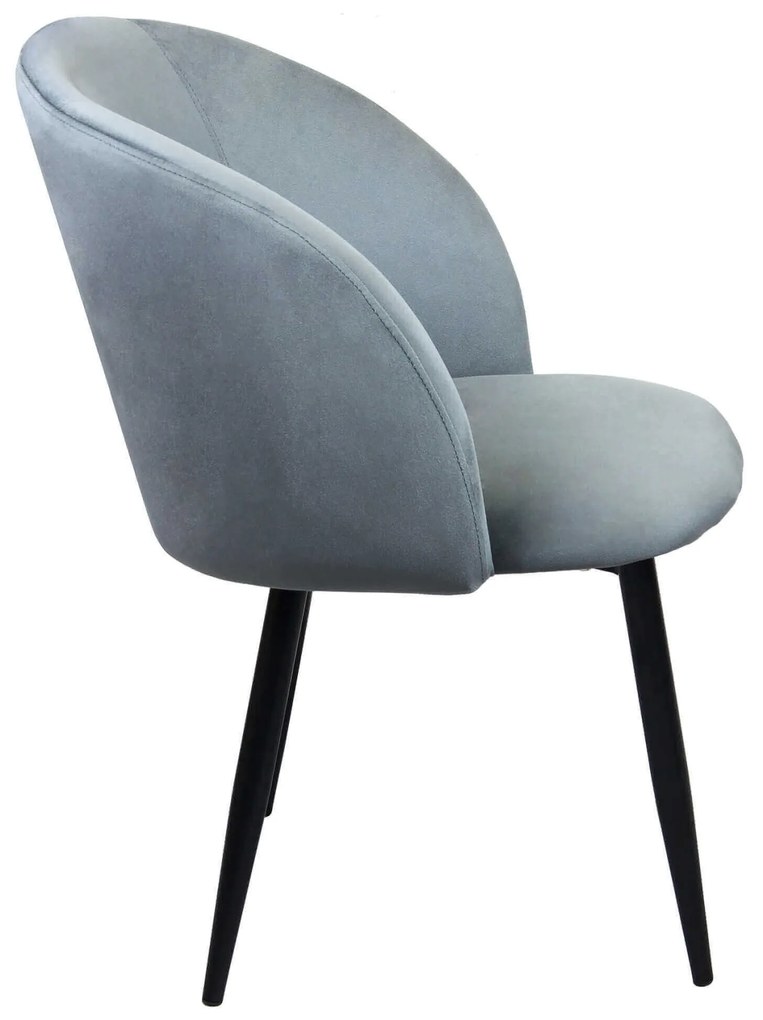 ALADIN - poltrona imbottita per sala da pranzo in velluto