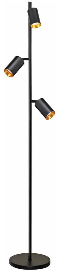Lampada con piedistallo MARIBEL 3xGU10/12W/230V nero
