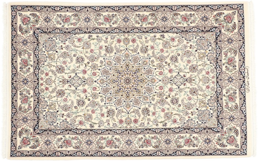 Isfahan Tappeto persiano 170 x 110 (Iran) Annodato A Mano