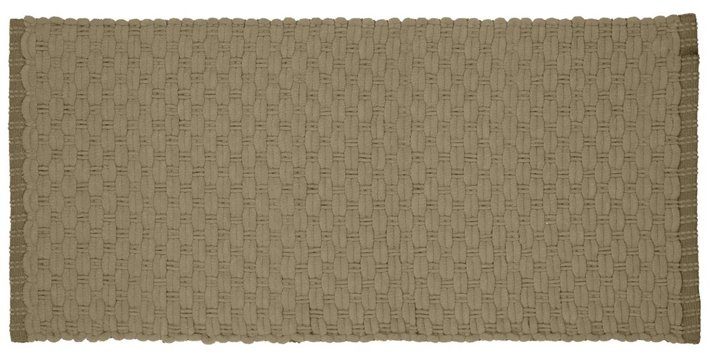 Tappeto bagno ciniglia 60x130 cm taupe