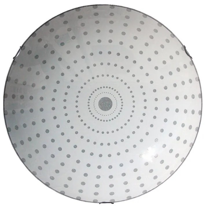 Plafoniera LED neoclassico Holly, bianco Ø 40 cm LUMICOM