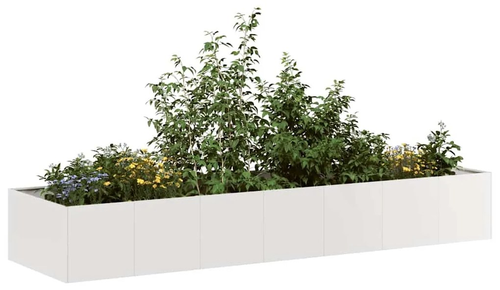 Fioriera 280x80x40 Cm İn Acciaio Inox /