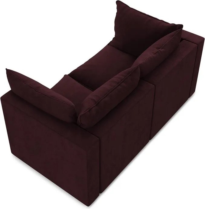 Divano burgundy 180 cm Manao – Makamii