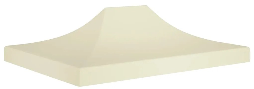 Tetto Per Tendone Per Feste 4x3 M Crema 270 G/m² /