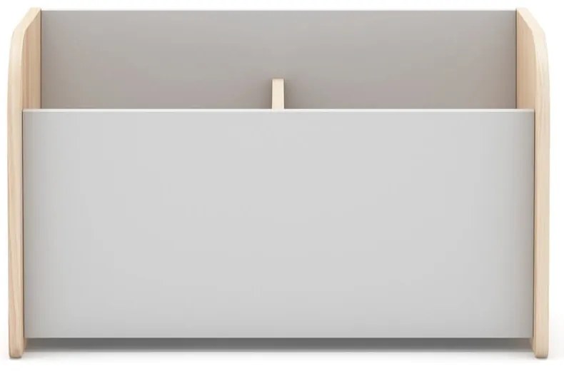 Libreria per bambini bianca 70x42 cm Esteban - Marckeric