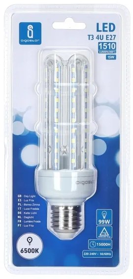 Lampadina LED E27/15W/230V 6500K - Aigostar