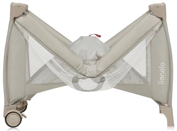 Lionelo - Lettino da viaggio STEFI PLUS Beige Cappuccino