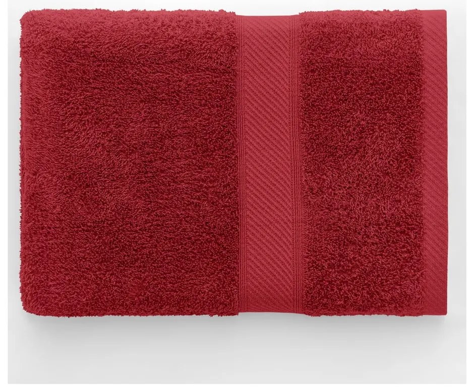Asciugamano da bagno rosso Rosso, 70 x 140 cm Bamby - DecoKing
