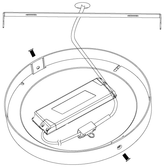 Eglo 98293 - Plafoniera LED dimmerabile FUEVA-A LED/20W/230V + telecomando