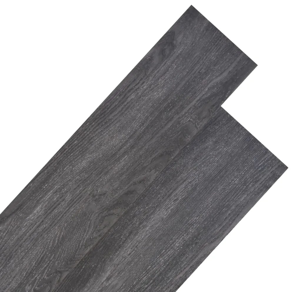 Listoni Pavimenti Non Autoadesivi Pvc 5,26 M² 2 Mm Nero Bianco /