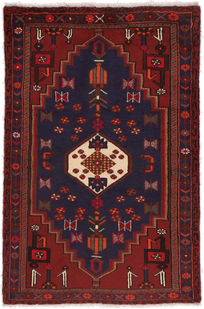 Hamedan Tappeto persiano 150x100 (Iran) Annodato A Mano