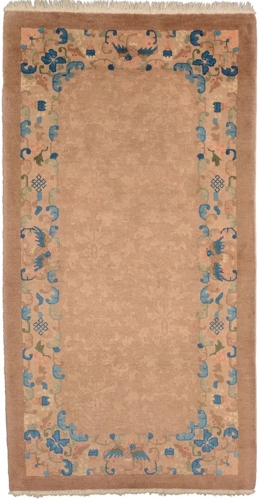 Peking Tappeto orientale 180 x 90 Beige (Cina) Annodato A Mano