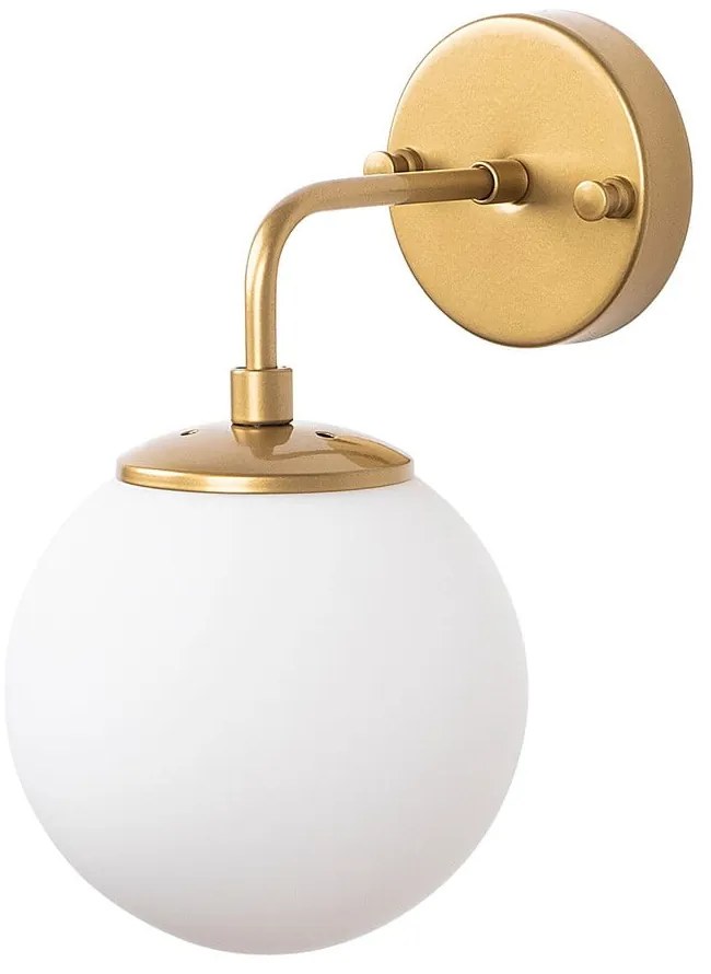 Lampada da parete dorata Horn – Opviq lights