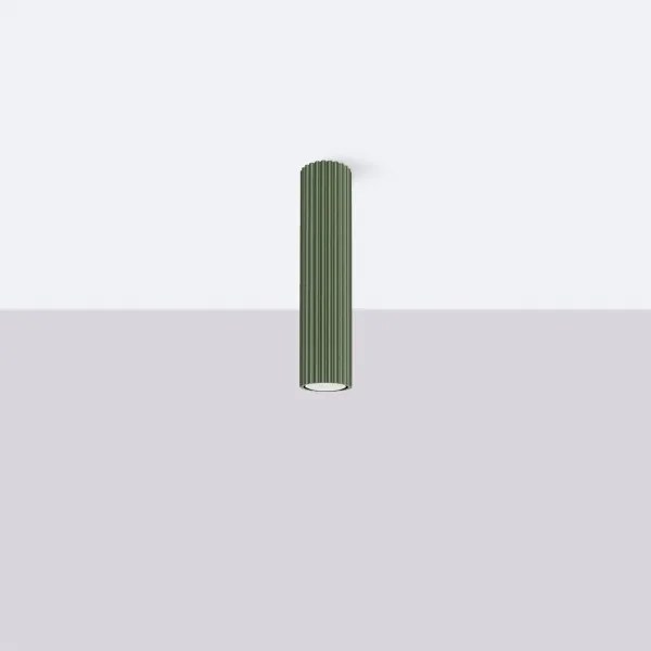 Brilagi - Faretto LED CRESTO 1xGU10/10W/230V 30 cm verde