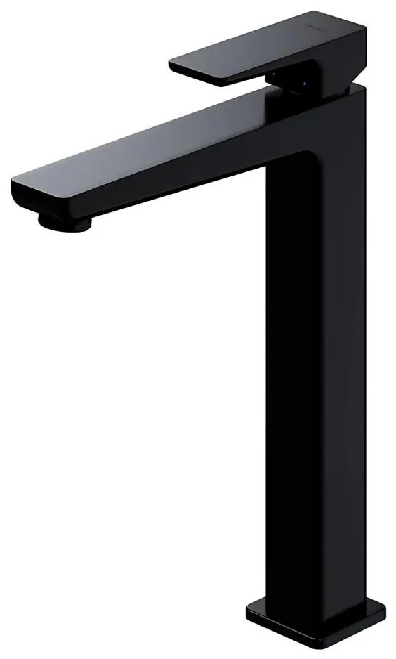 OMNIRES PM7412BL - Rubinetto del lavandino PARMA 27,3 cm opaco nero