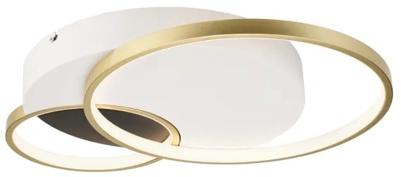 Plafoniera dimmerabile BENITO LED/31W/230V 3000-6500K bianco/oro