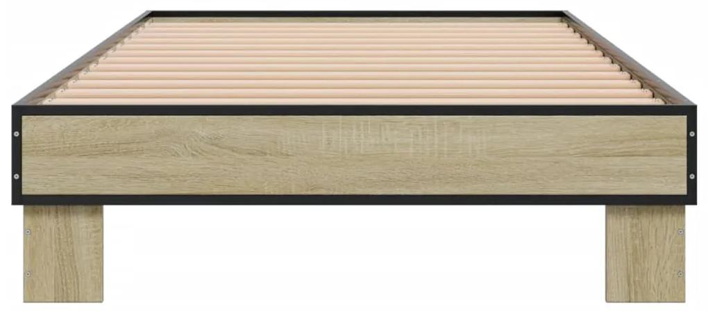 Giroletto rovere sonoma 100x200 cm legno multistrato e metallo