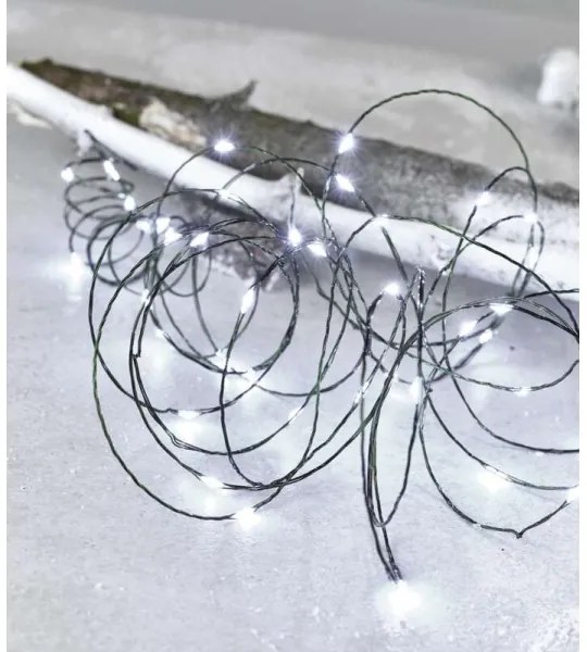 Catena LED da esterno natalizia 150xLED/20m IP44 bianco freddo