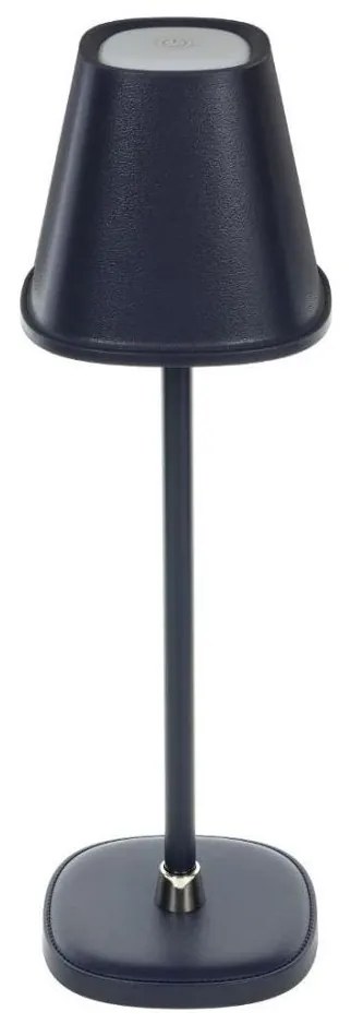 Retlux - LED Lampada da tavolo ricaricabile dimmerabile LED/3W/1800 mAh blu scuro